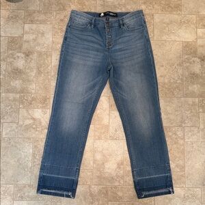 Karl Lagerfeld Paris Blue Denim Trousers